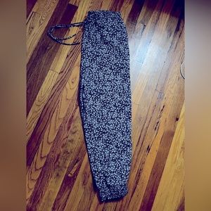 Floral joggers